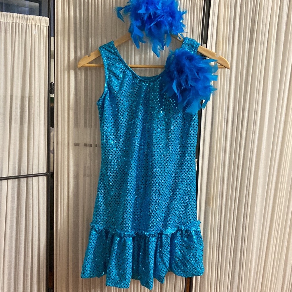 Blue Kids Halloween Costume